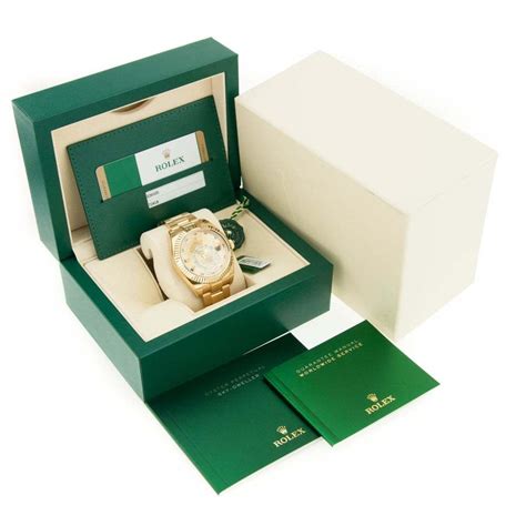 green rolex watch box